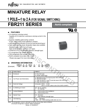 FBR211NBD006-M Datasheet PDF Fuji Electric