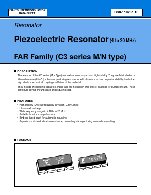 FAR-C3CN-12000-J00-R Datasheet PDF Fujitsu