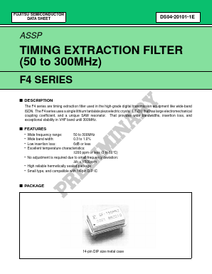 FAR-F4DA Datasheet PDF Fujitsu