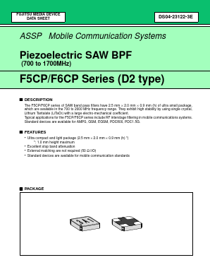 FAR-F5CP Datasheet PDF Fujitsu