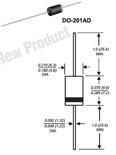GUR460 Datasheet PDF General Semiconductor