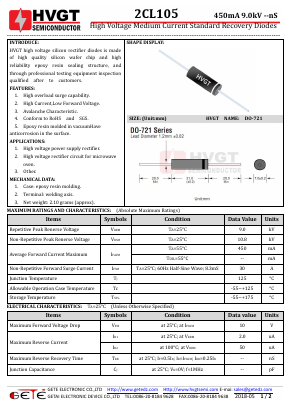 2CL105 Datasheet PDF getedz electronics