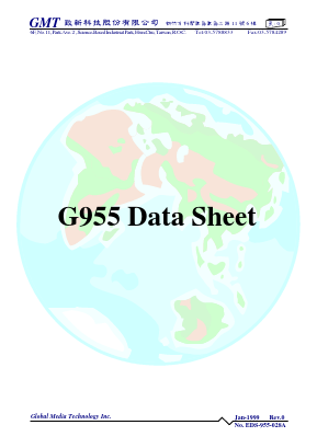 G955 Datasheet PDF Global Mixed-mode Technology Inc