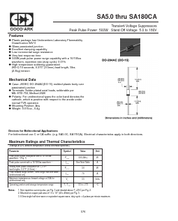 SA75 Datasheet PDF GOOD-ARK
