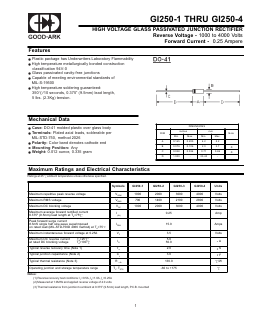 GI250-3 Datasheet PDF GOOD-ARK