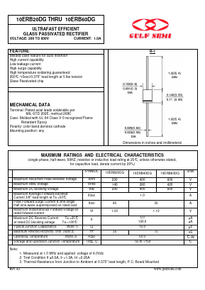 10ERB20DG Datasheet PDF Gulf Semiconductor