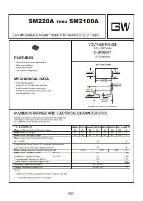 SM230A Datasheet PDF Goodwork Semiconductor Co., Ltd.