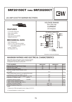 SRF20150CT Datasheet PDF Goodwork Semiconductor Co., Ltd.
