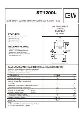 ST1200L Datasheet PDF Goodwork Semiconductor Co., Ltd.