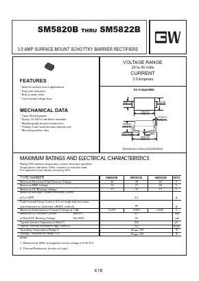SM5822B Datasheet PDF Goodwork Semiconductor Co., Ltd.