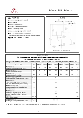 ZQ3510 Datasheet PDF Gaomi Xinghe Electronics Co., Ltd.