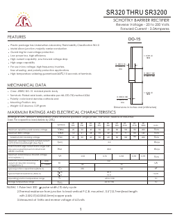 SR3100 Datasheet PDF Gaomi Xinghe Electronics Co., Ltd.
