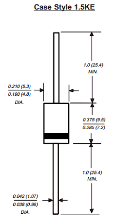 1.5KE43 Datasheet PDF General Semiconductor