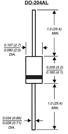 P6KE15 Datasheet PDF General Semiconductor