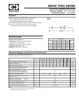 SB070 Datasheet PDF GOOD-ARK1