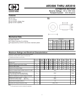 AR3506 Datasheet PDF GOOD-ARK1