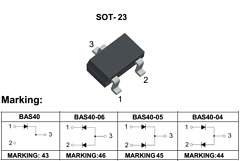 BAS40 Datasheet PDF Jiangsu High diode Semiconductor Co., Ltd