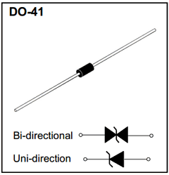 P4KE6.8 Datasheet PDF Jiangsu High diode Semiconductor Co., Ltd