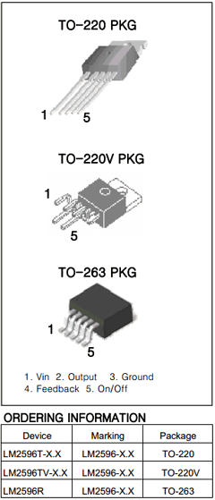 LM2596TV-5 Datasheet PDF HTC Korea