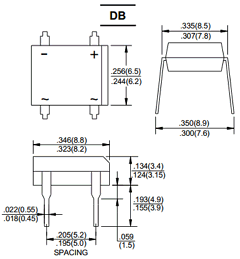 DB202 Datasheet PDF HY ELECTRONIC CORP.
