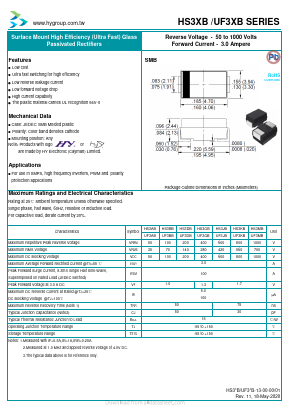 UF3JB Datasheet PDF HY ELECTRONIC CORP.