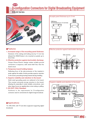 DX10LM-14PP-150CV Datasheet PDF HIROSE ELECTRIC