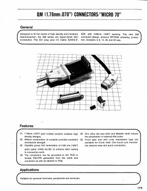 QM40-32PA-PR1 Datasheet PDF HIROSE ELECTRIC