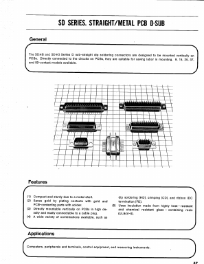 SDAB-9P Datasheet PDF HIROSE ELECTRIC