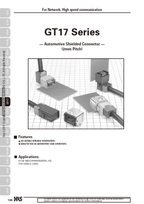 AP105-GT17-2022P Datasheet PDF HIROSE ELECTRIC