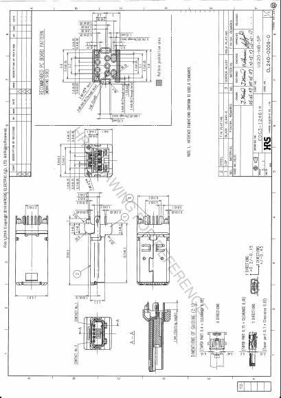 UX20-MB-5P Datasheet PDF HIROSE ELECTRIC