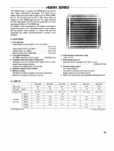 HG61H04 Datasheet PDF Hitachi -> Renesas Electronics
