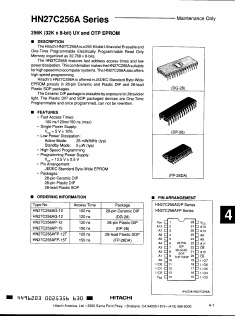 HN27C256AG-10_ Datasheet PDF Hitachi -> Renesas Electronics