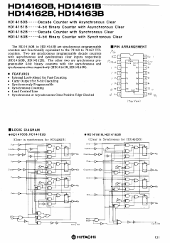 HD14163B Datasheet PDF Hitachi -> Renesas Electronics