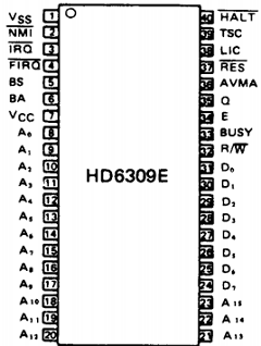HD63B09E Datasheet PDF Hitachi -> Renesas Electronics