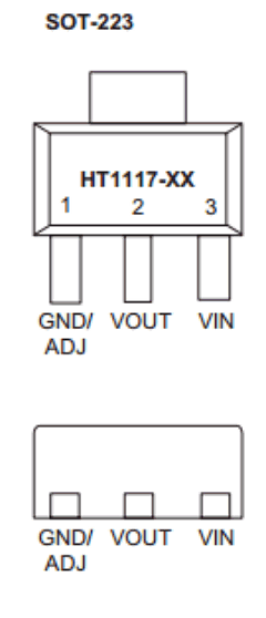 HT1117-ADJ Datasheet PDF Holtek Semiconductor