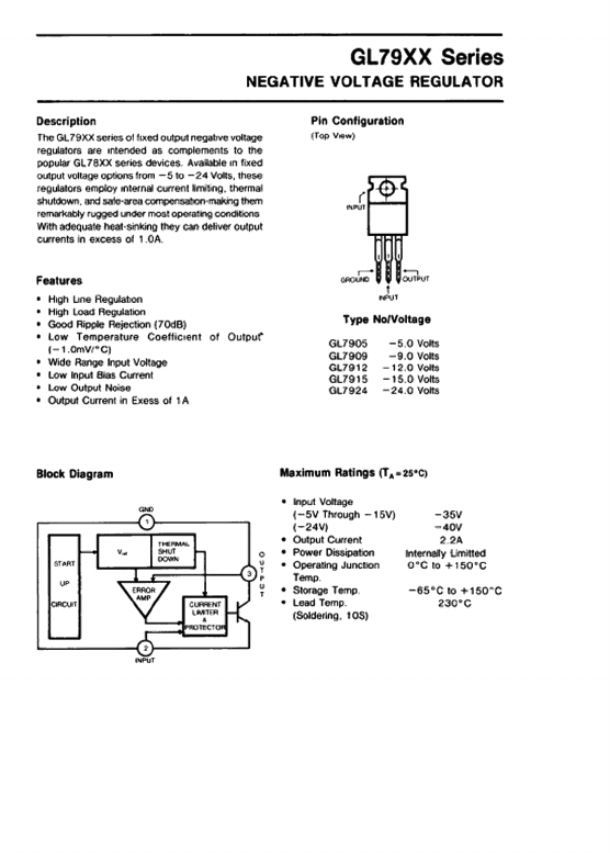 GL7924 Datasheet PDF Hynix Semiconductor
