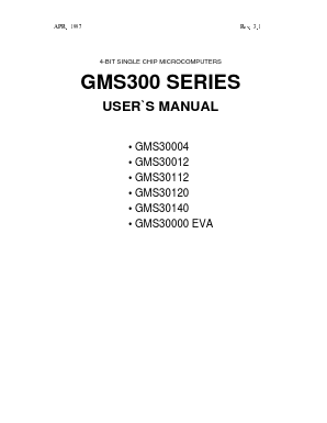 GMS30012 Datasheet PDF Hyundai Micro Electronics