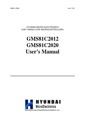 CHPOD81C20D-64LQFP Datasheet PDF Hyundai Micro Electronics