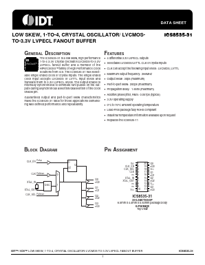 8535-31 Datasheet PDF Integrated Device Technology