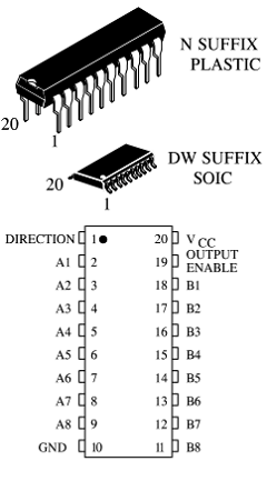 IN74HC245A Datasheet PDF IK Semicon Co., Ltd