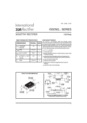 150CNQ Datasheet PDF International Rectifier