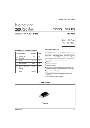 163CNQ090 Datasheet PDF International Rectifier