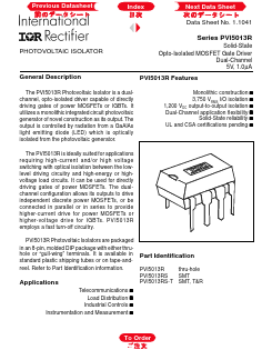 PVI5013R Datasheet PDF International Rectifier