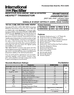 IRHM7360SE Datasheet PDF International Rectifier
