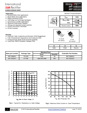 IRF135S201 Datasheet PDF International Rectifier