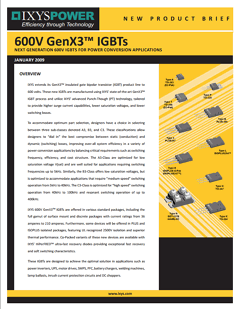 IXGP48N60A3 Datasheet PDF IXYS CORPORATION