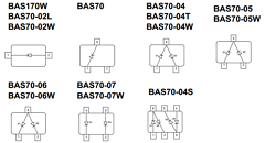 BAS70-04T Datasheet PDF Infineon Technologies