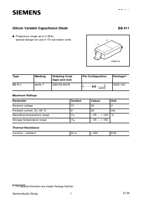 Q62702-B478 Datasheet PDF Infineon Technologies