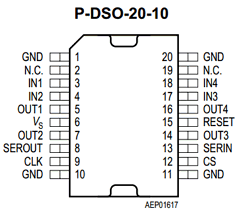 TLE5216G Datasheet PDF Infineon Technologies