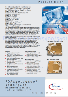 FOA9400 Datasheet PDF Infineon Technologies